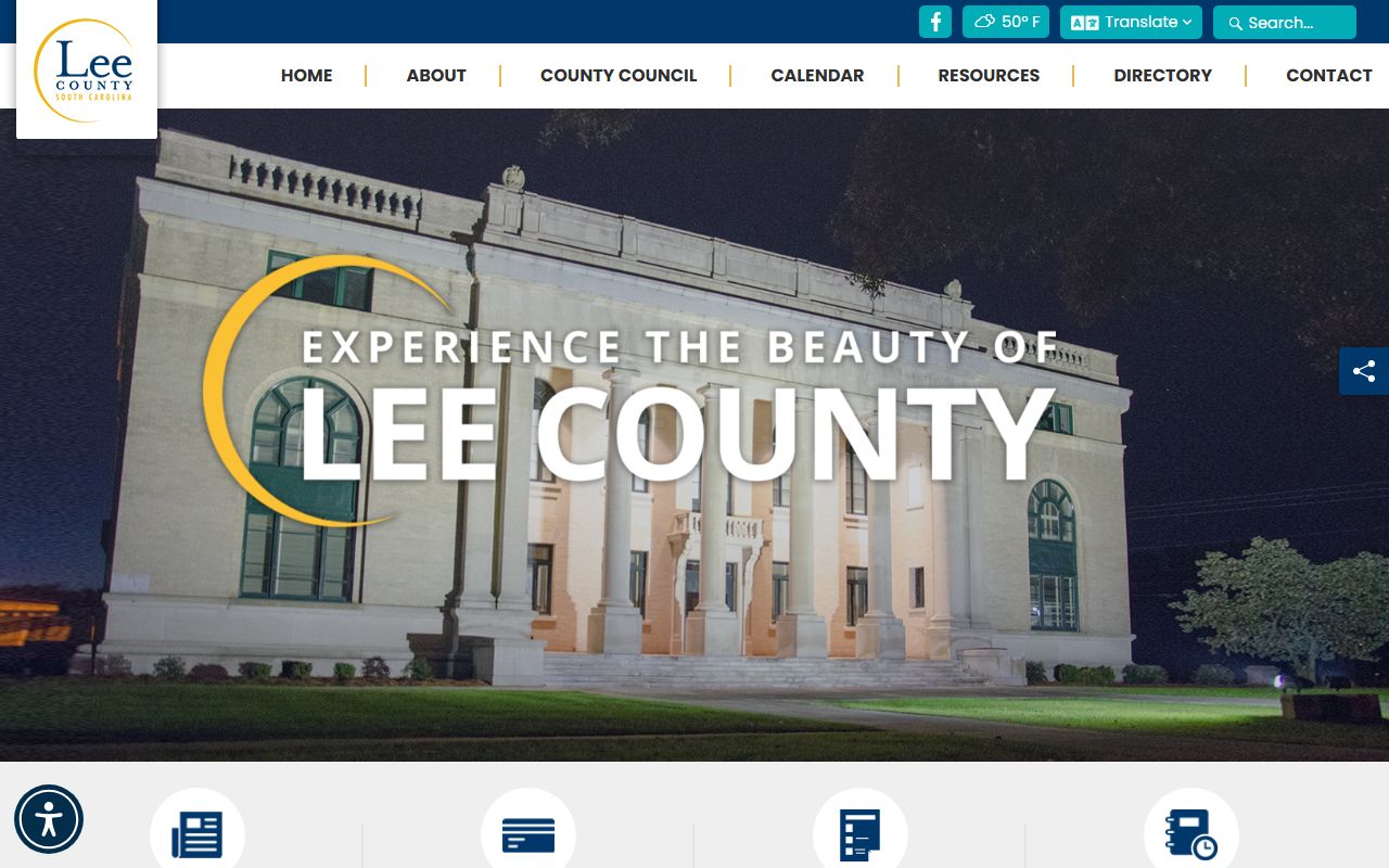Lee County government website for booking report information