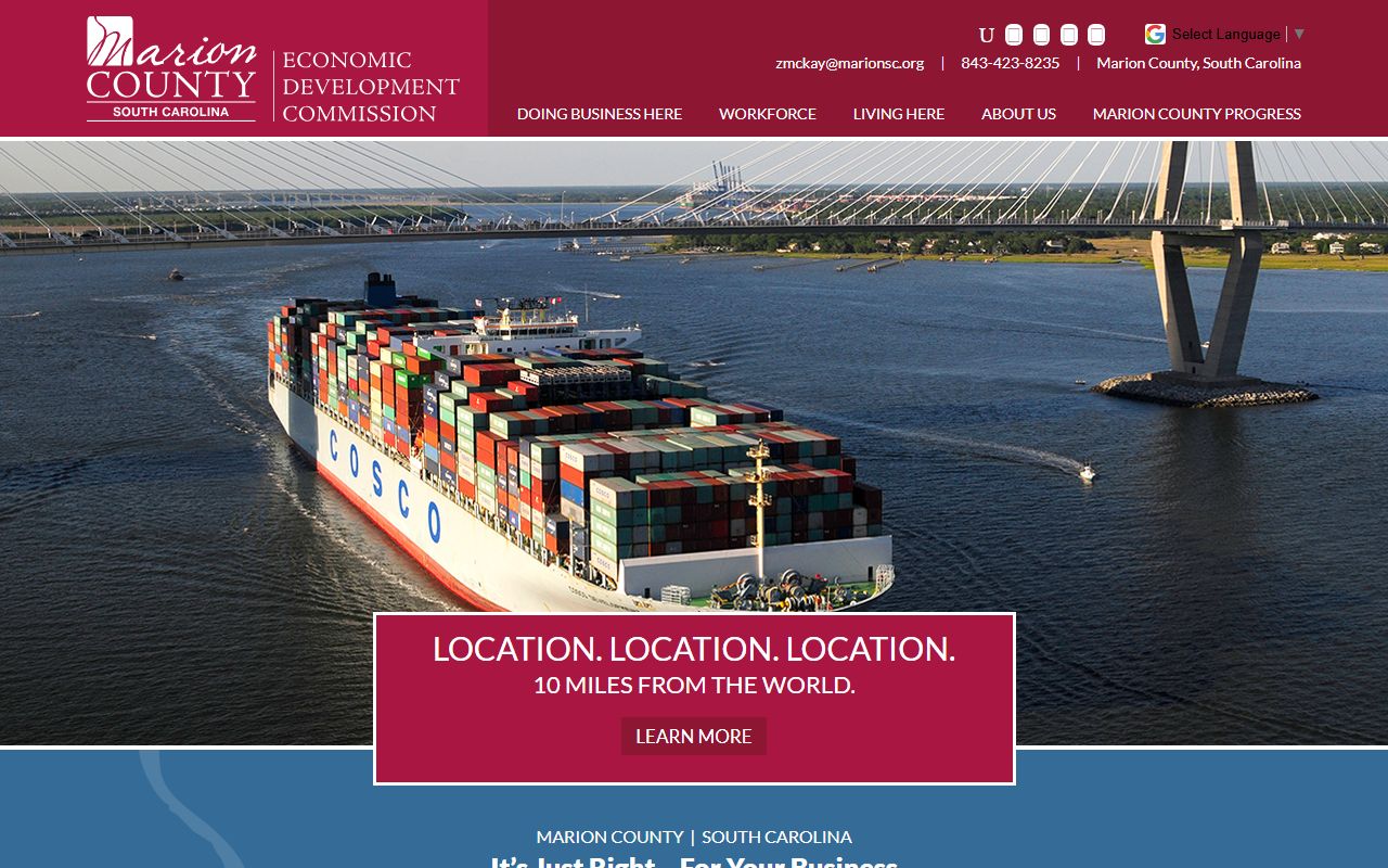 Marion County government website for booking reports